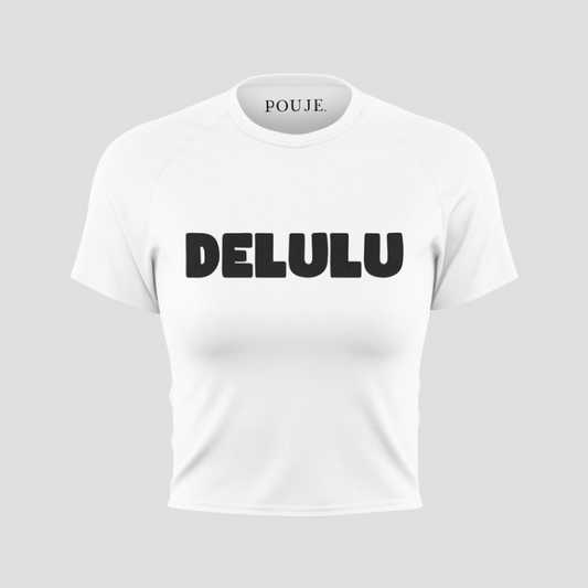 DELULU GRAPHIC TOP